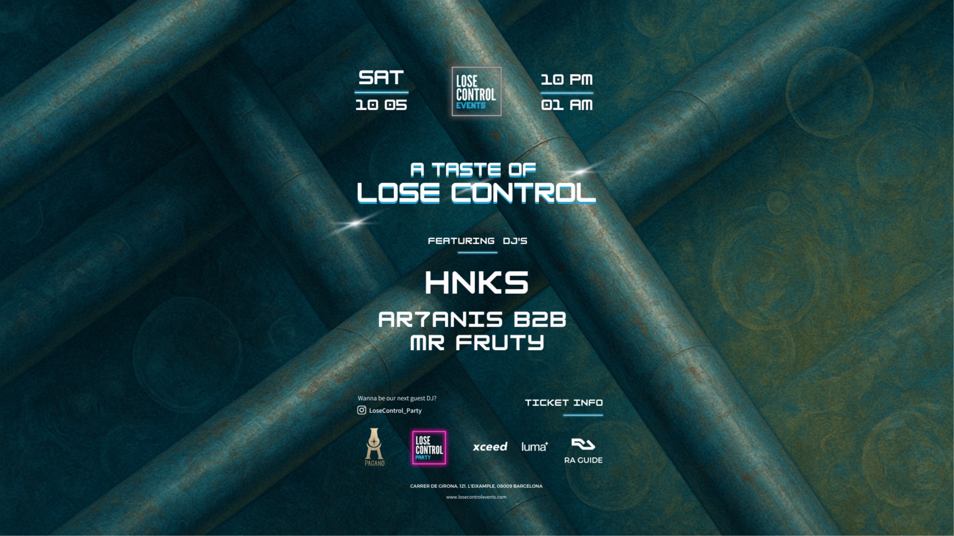 A taste of LOSE CONTROL PARTY image
