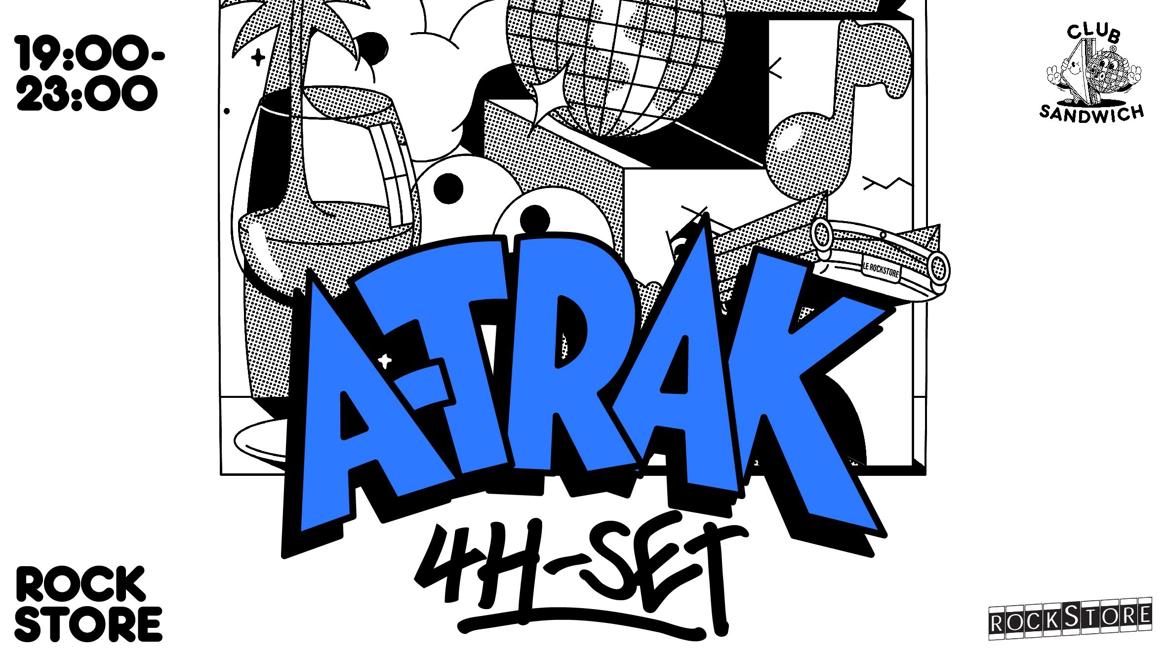 A-TRAK • CLUB SANDWICH • Montpellier, Rockstore