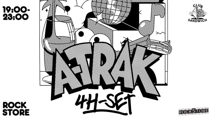 Cover for event: A-TRAK • CLUB SANDWICH • Montpellier, Rockstore