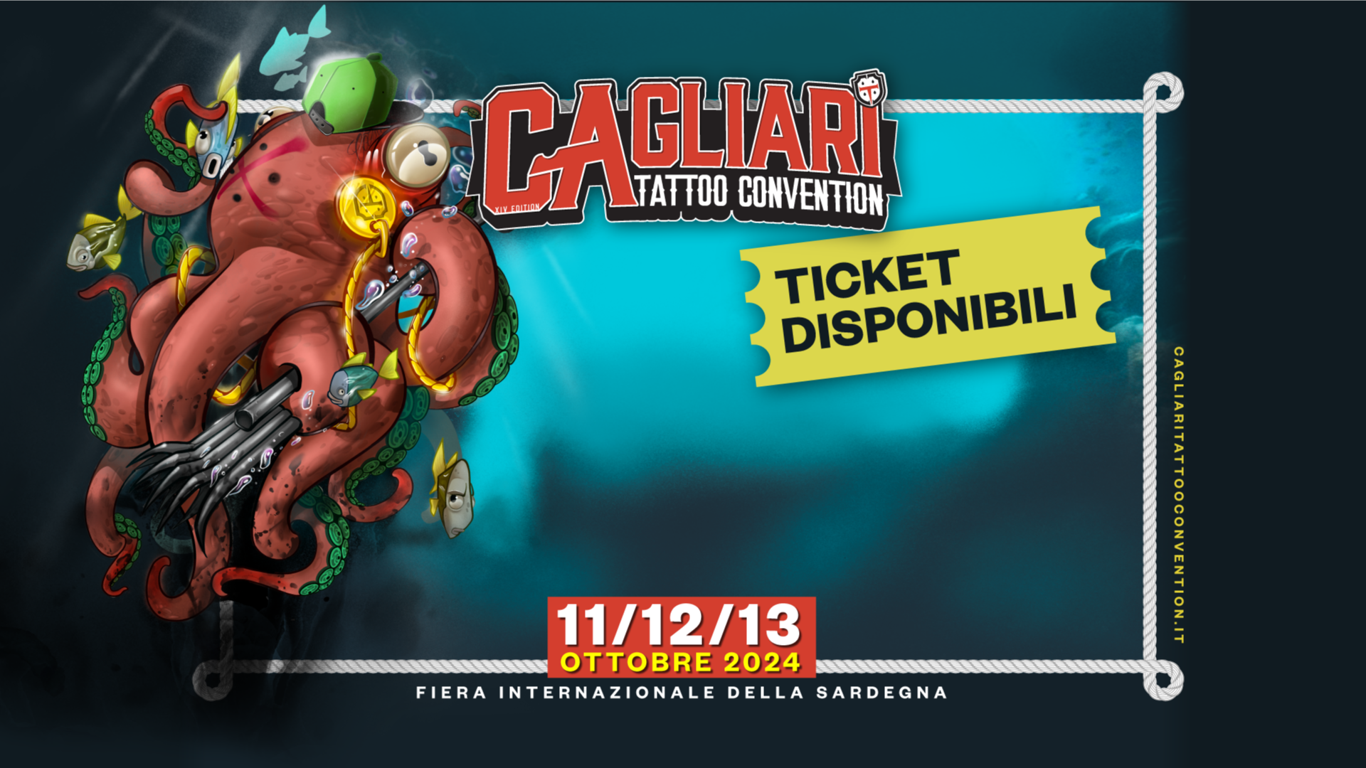 ABBONAMENTO 3 DAYS - Cagliari Tattoo Convention 11/12/13 Ottobre 2024
