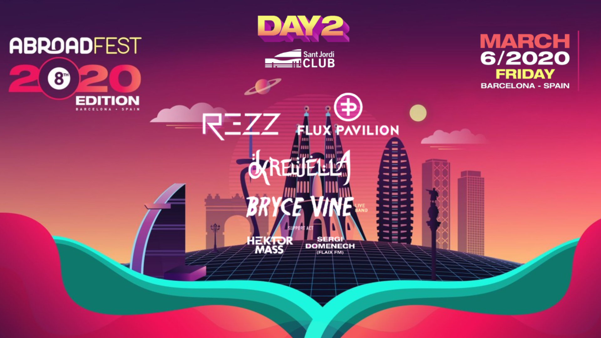 Abroadfest 2020 at Sant Jordi Club image