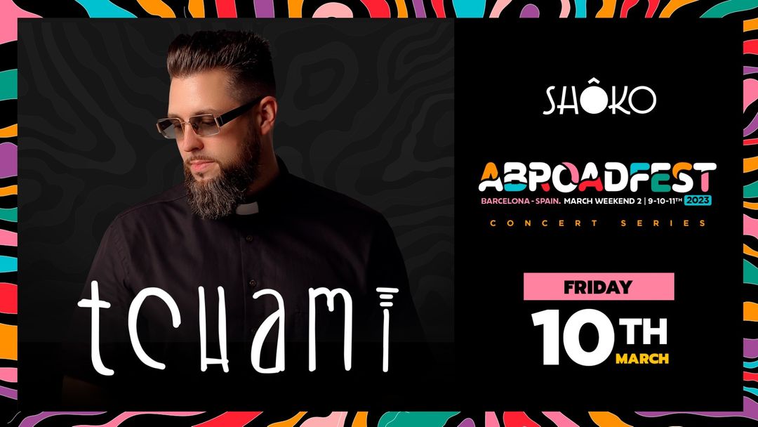 Abroadfest 2023 - Tchami-Eventplakat