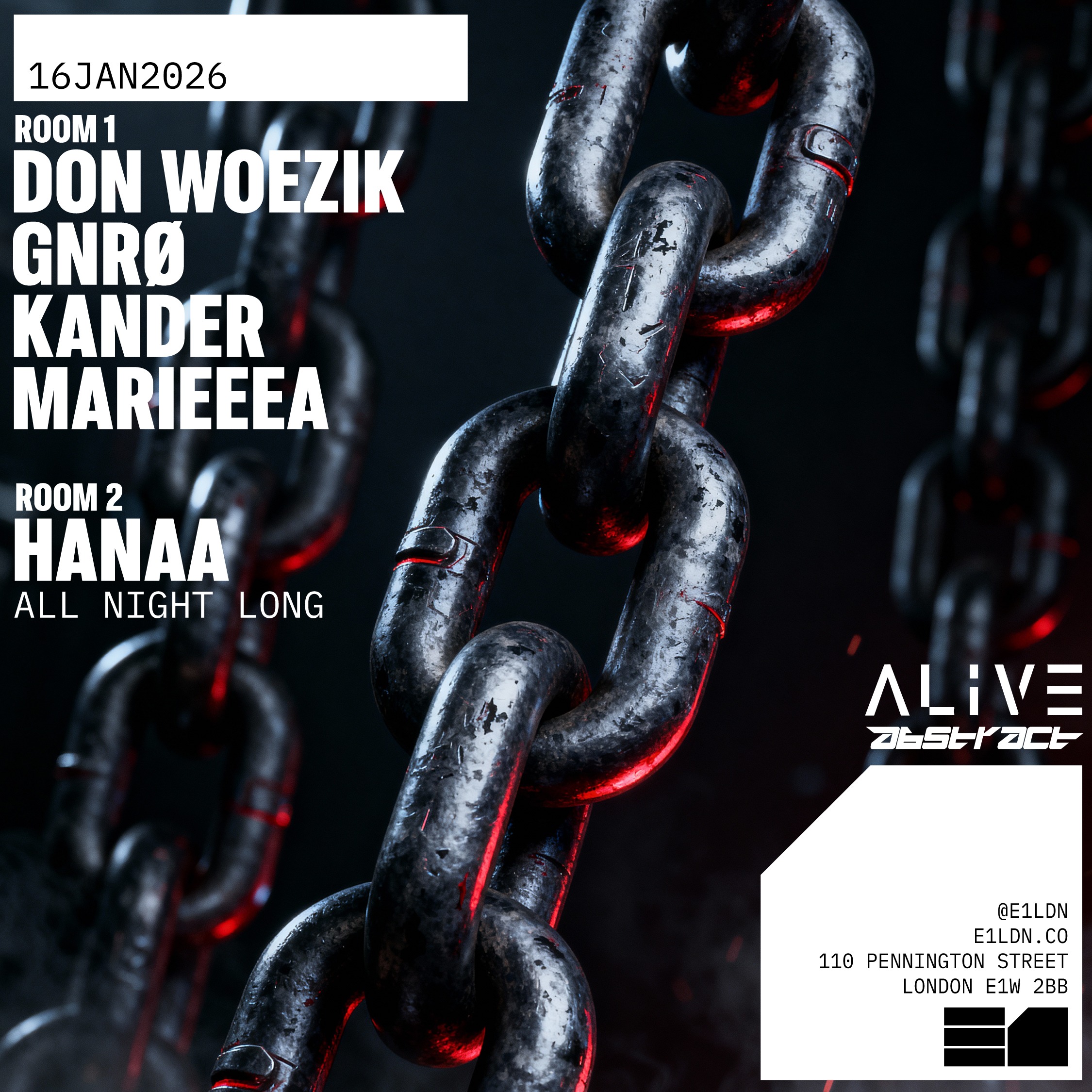 ABSTRACT: DON WOEZIK, GNRO, HANAA, KANDER, MARIEEEA image