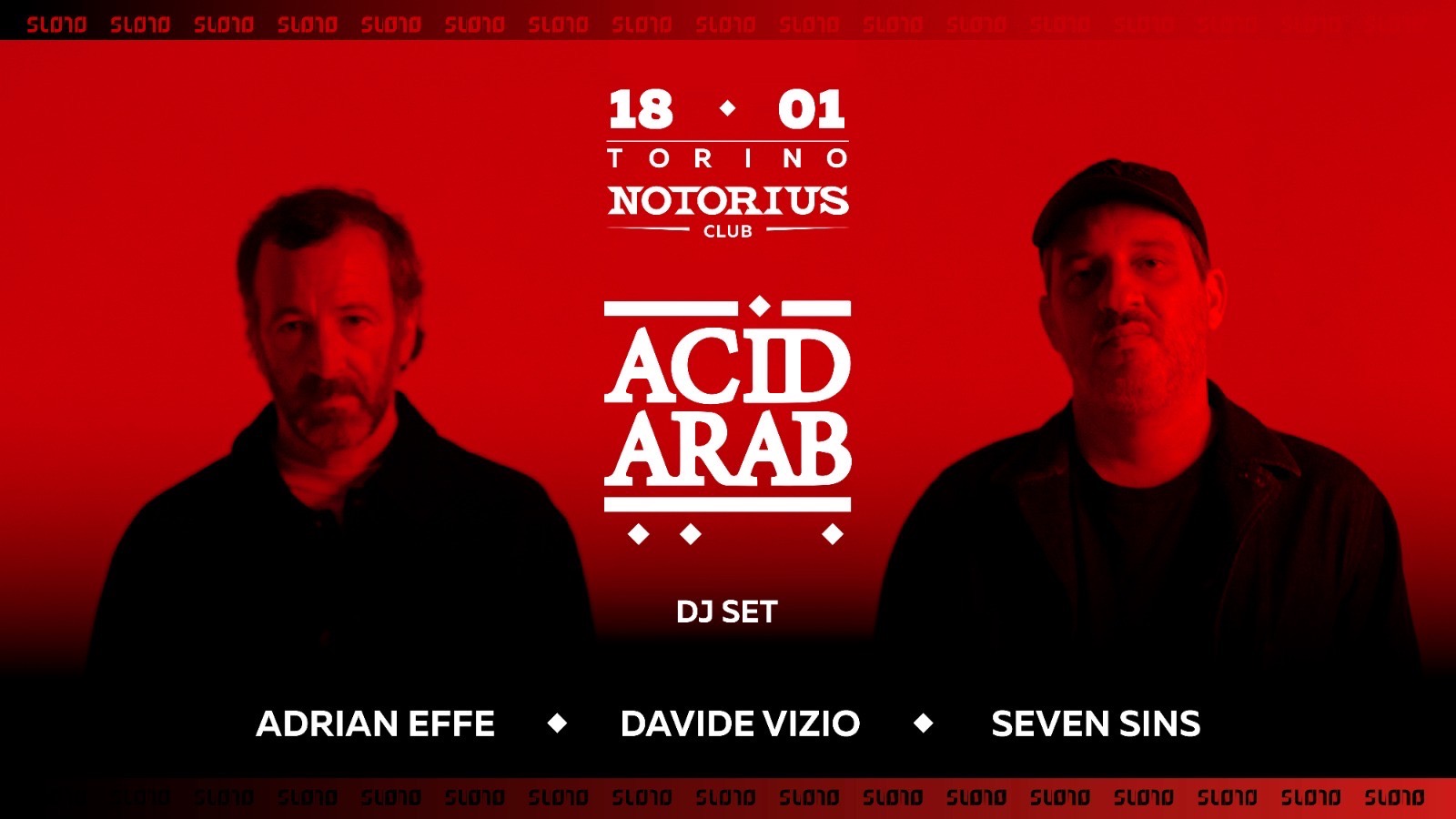 NOTORIUS club w/ACID ARAB dj set [2025 world tour]