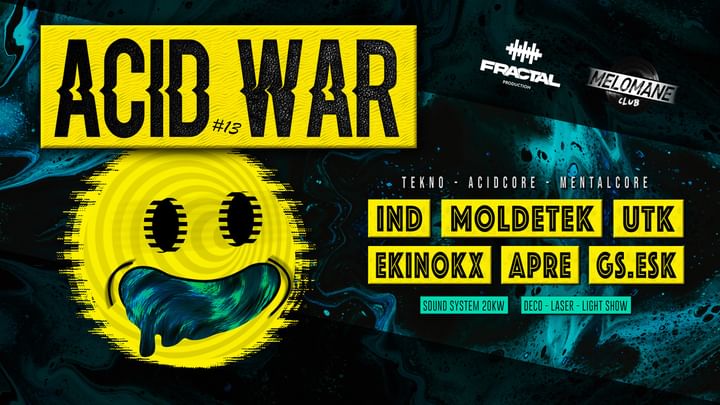 Cover for event: ACID WAR #13