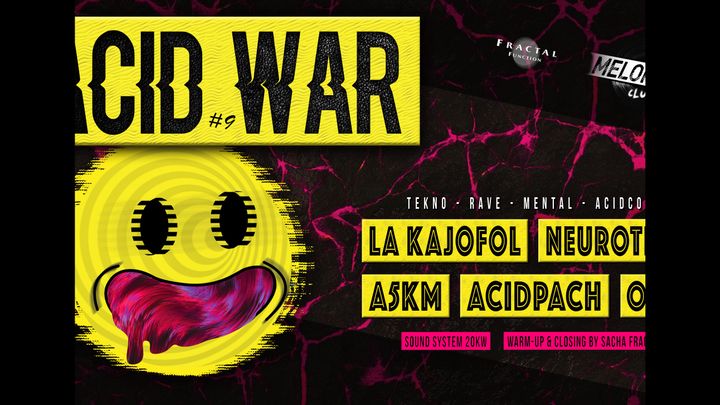 Cover for event: ACID WAR #9