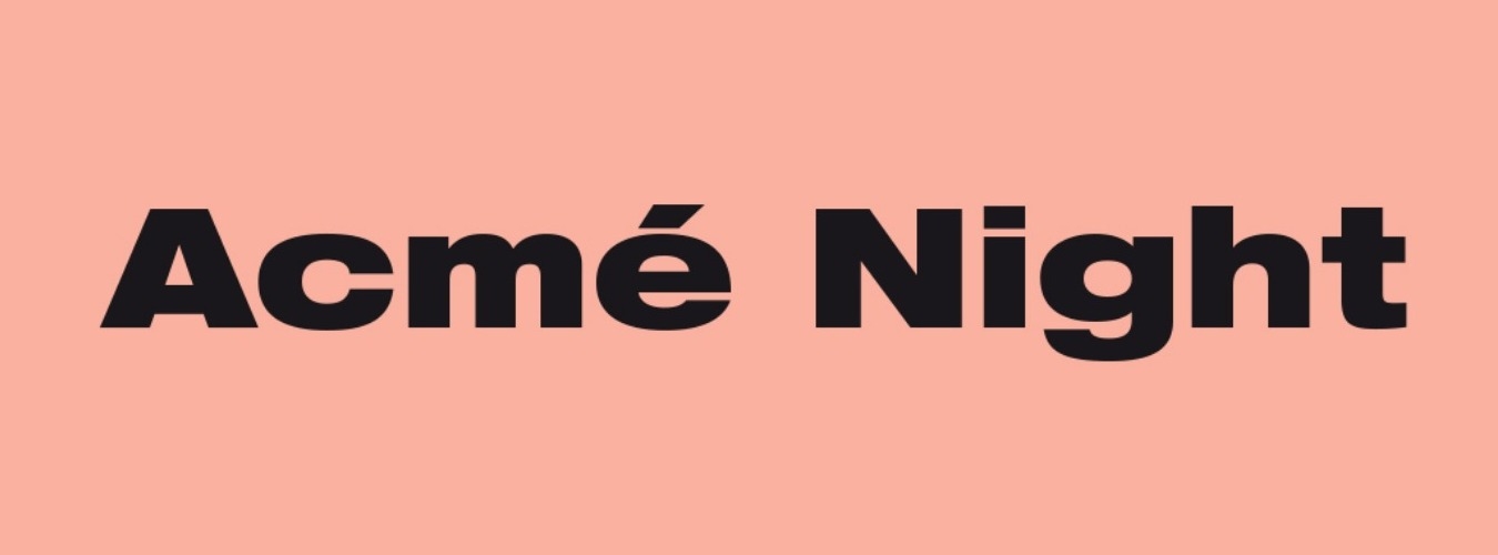 Acmé Night with Sammy DEE (PERLON) image