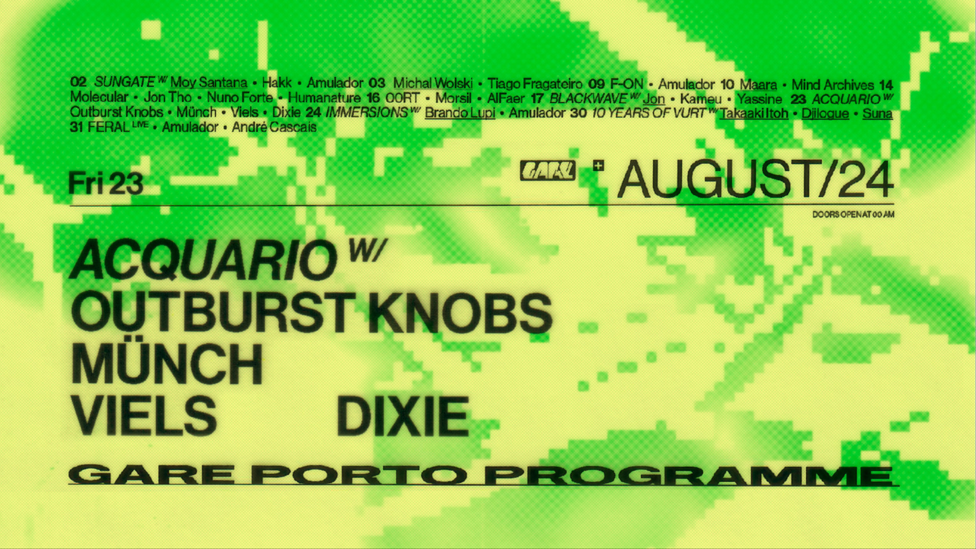 Acquario * Outburst Knobs + Münch + Viels + Dixie image