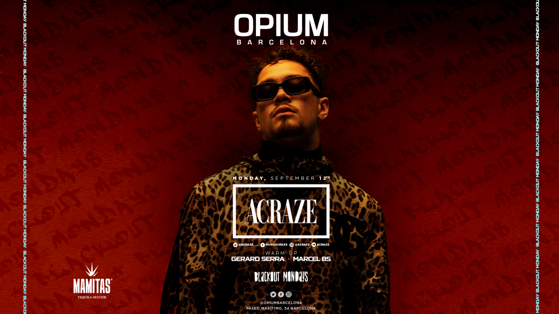 ACRAZE - BLACKOUT MONDAYS image