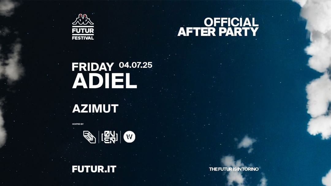 Cartel del evento ADIEL for KFF25 Day 1 Official After Party at Azimut 