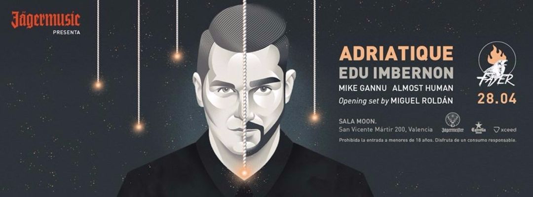 Copertina evento Adriatique presented by Fayer & Edu Imbernon