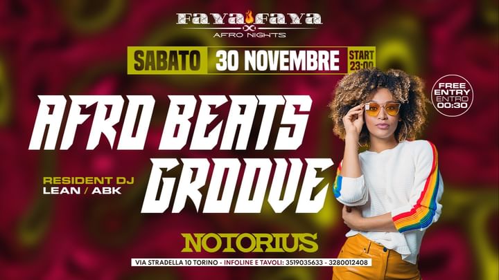 Cover for event: Afro Beats Groove