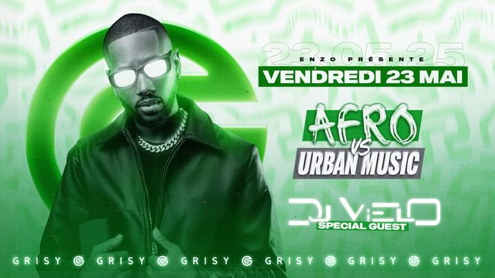Cover for event: AFRO vs URBAN MUSIC by DJ VIELO