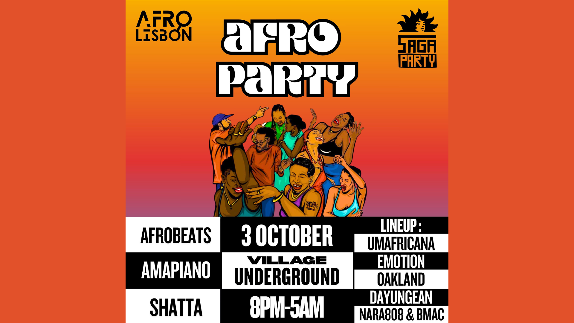 Afro Party: Saga x AfroLisbon image