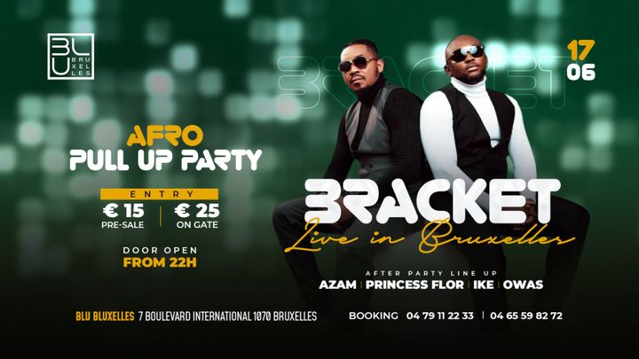 Cover for event: BRACKET live in Brussels