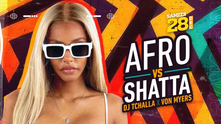 Cover for event: AFRO VS SHATTA