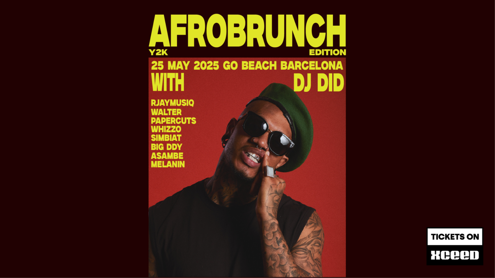 Afrobrunch | from 16:30pm to 22:30pm