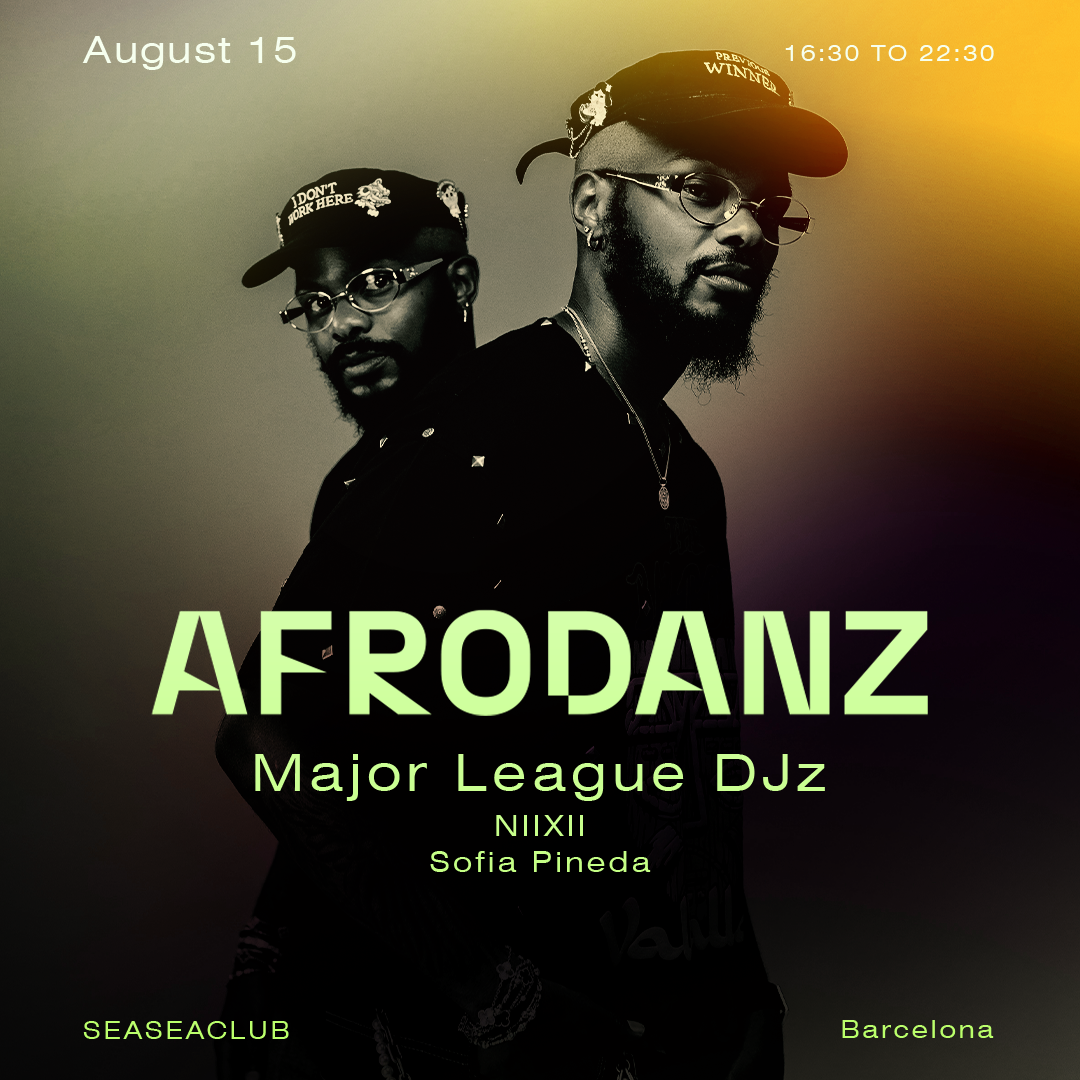 Afrodanz – Open Air Afro House Experience with Major League Djz