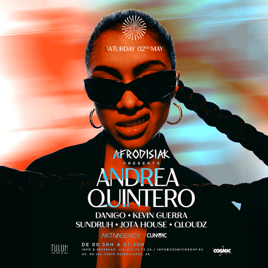 AFRODISIAK | CLOSING SEASON 💚 W/ ANDREA QUINTERO image