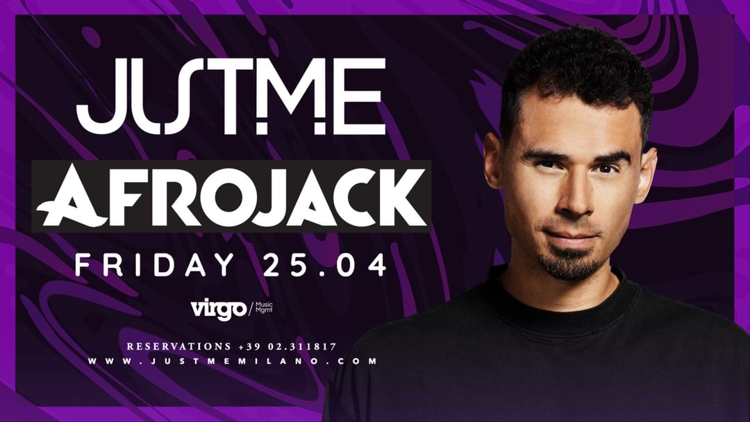Afrojack-Eventplakat