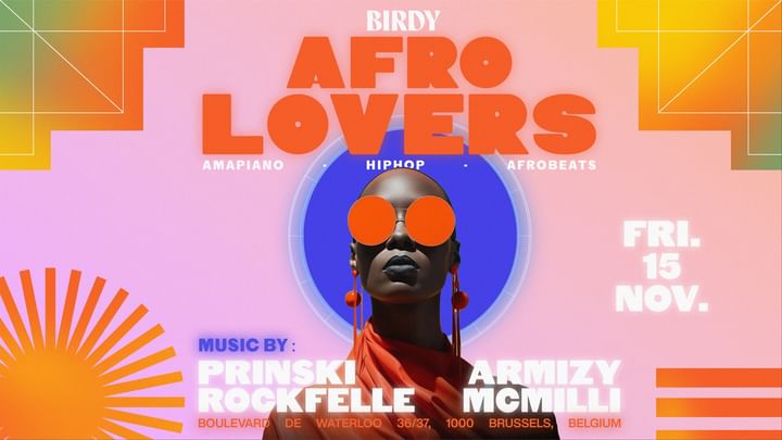 Cover for event: AFROLOVERS  • 15 NOVEMBER