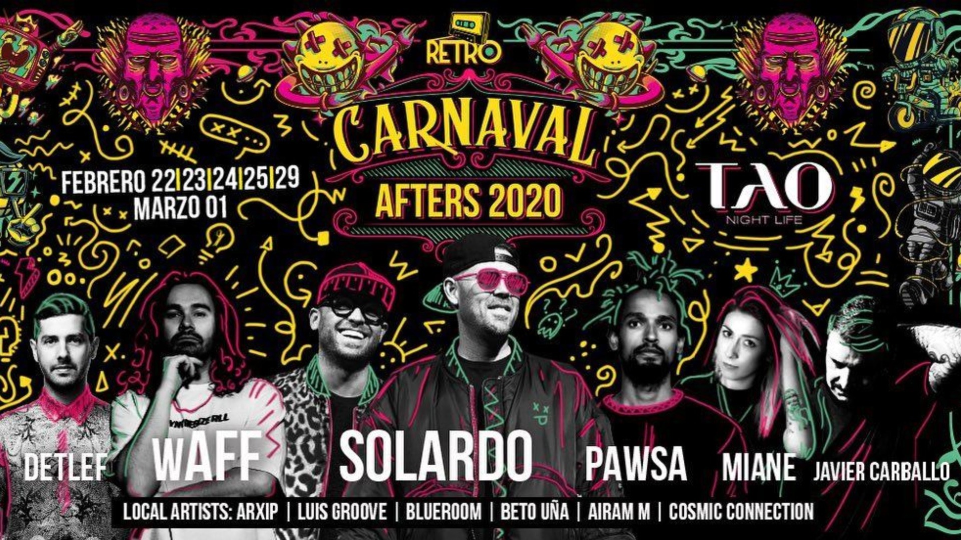 AFTER CARNAVAL - Domingo 23 - Detlef, Maine & Javier Carballo image