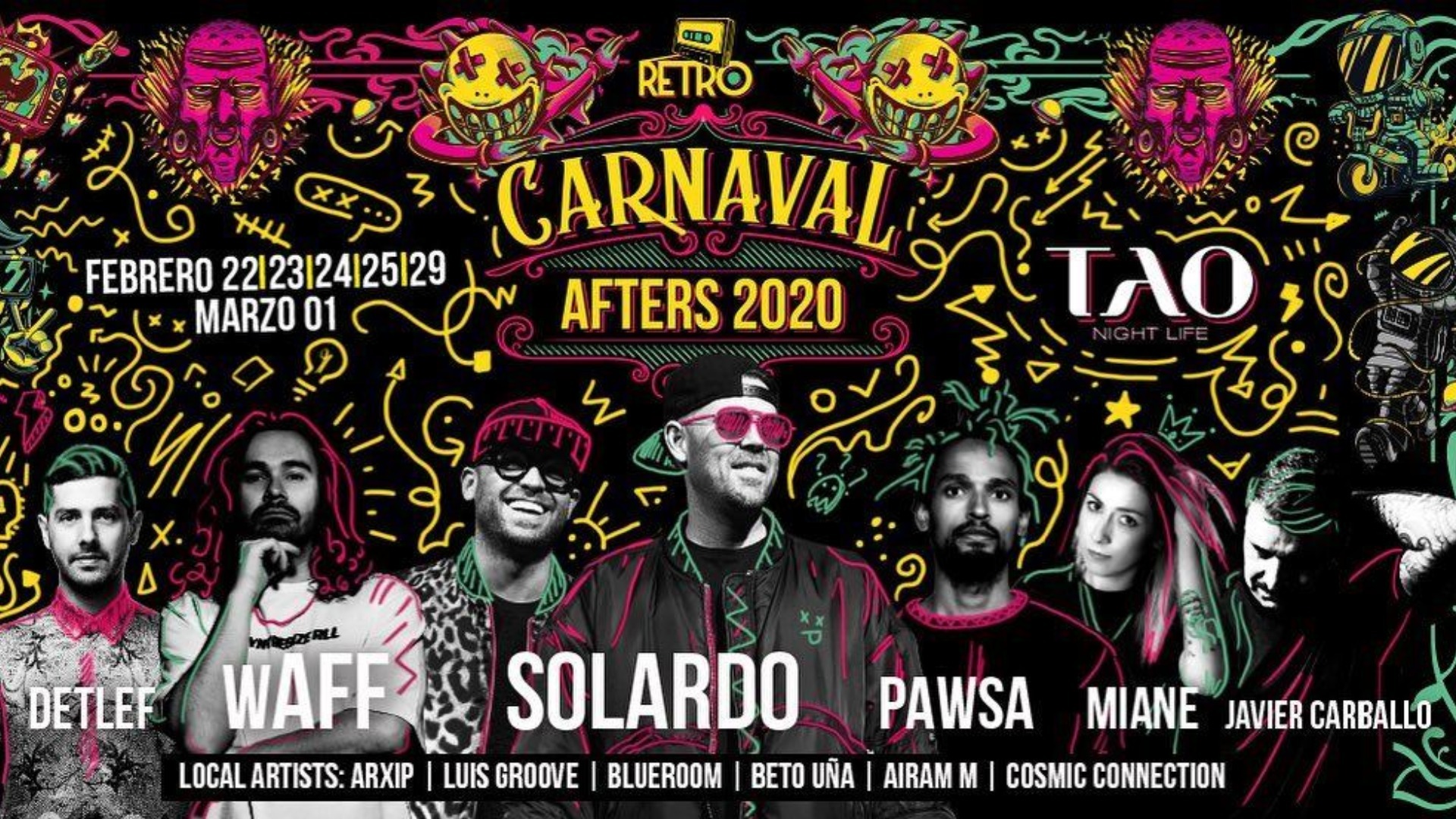 AFTER CARNAVAL - Martes 25 - wAFF & PAWSA image