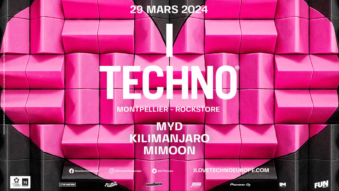 Couverture de l'événement AFTER ILT • MYD, KILIMANJARO, MIMOON • Montpellier, Rockstore