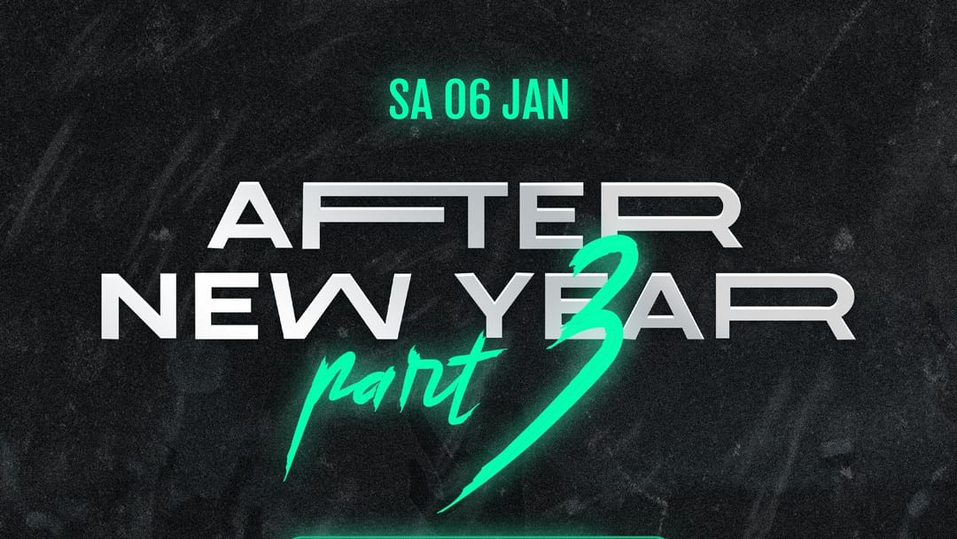 Cartel del evento After NYE | Lenox 06.01