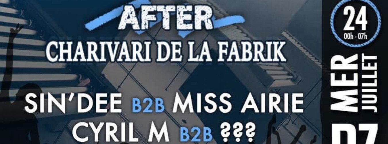 After Party Charivari de la Fabrik @PZ city club image