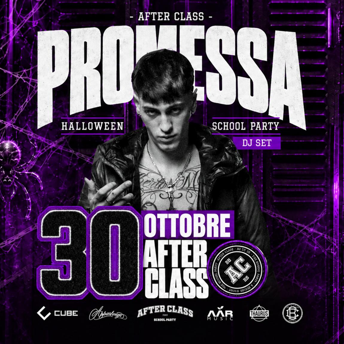 Locandina Afterclass Halloween, VEN 30.10