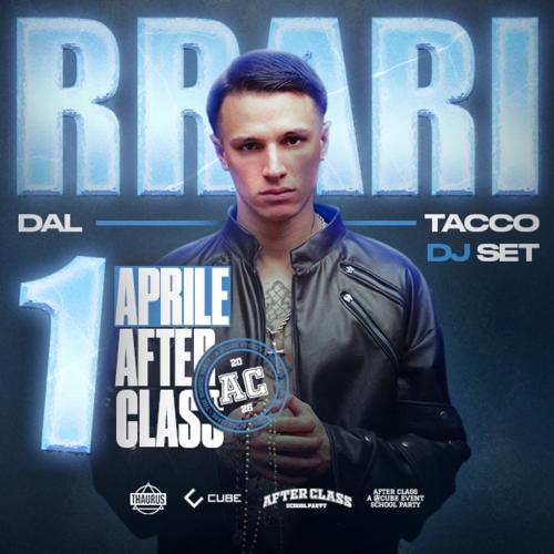 Locandina Afterclass w/ Rrari Dal Tacco
