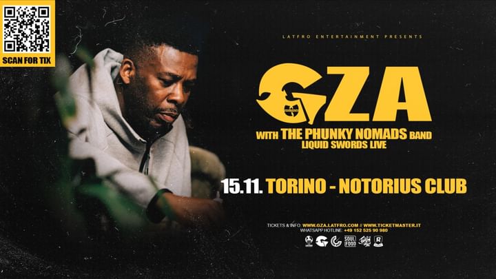 Cover for event: AfterParty GZA (Wu-Tang Clan) 