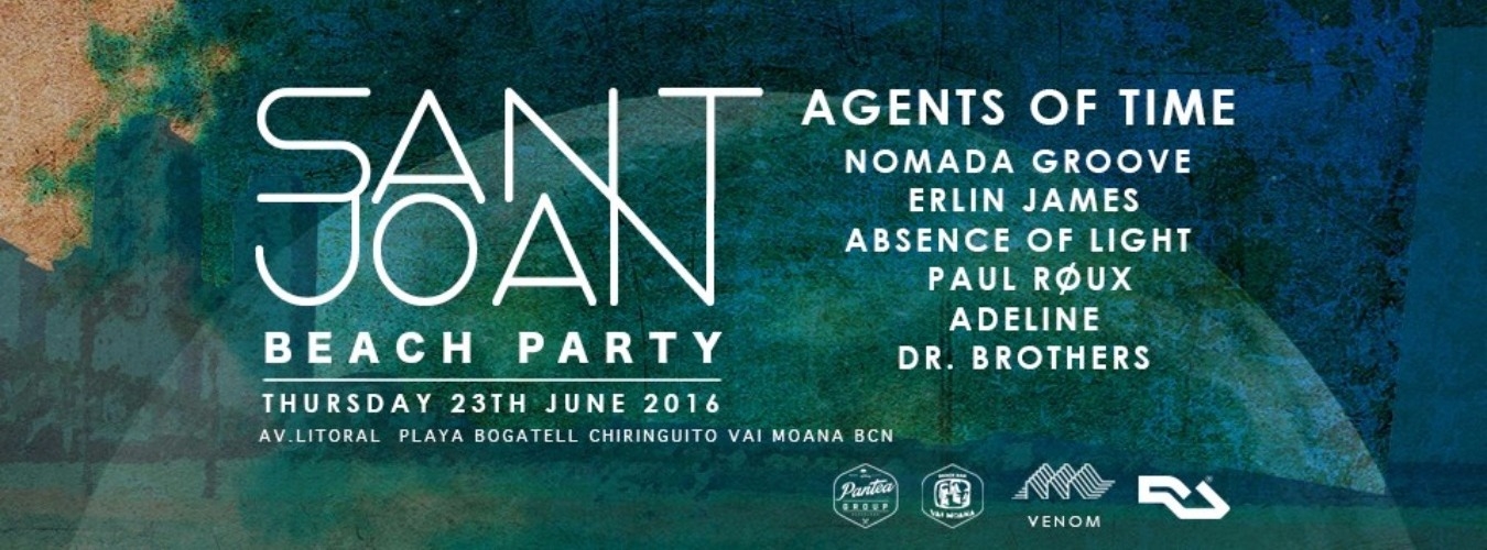 Agents of Time | Sant Joan Beach Party