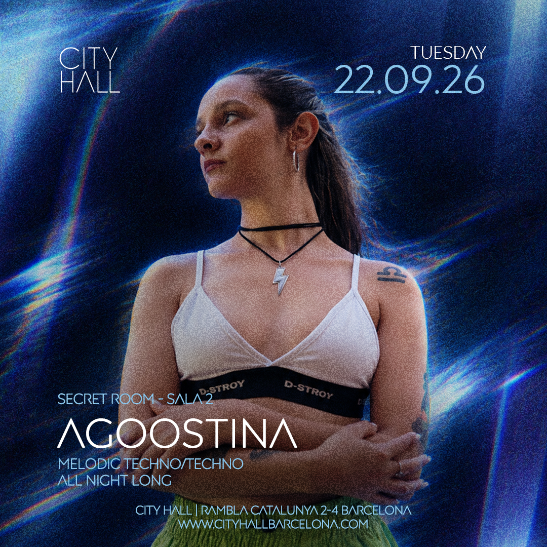AGOSTINA | MELODIC TECHNO / TECHNO | SECRET ROOM I SALA 2