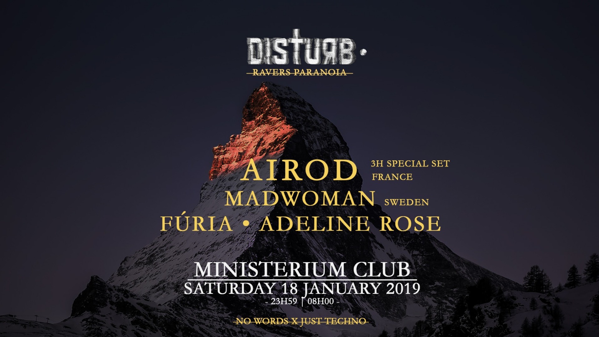 AIROD (3h) | Disturb • Ravers Paranoia