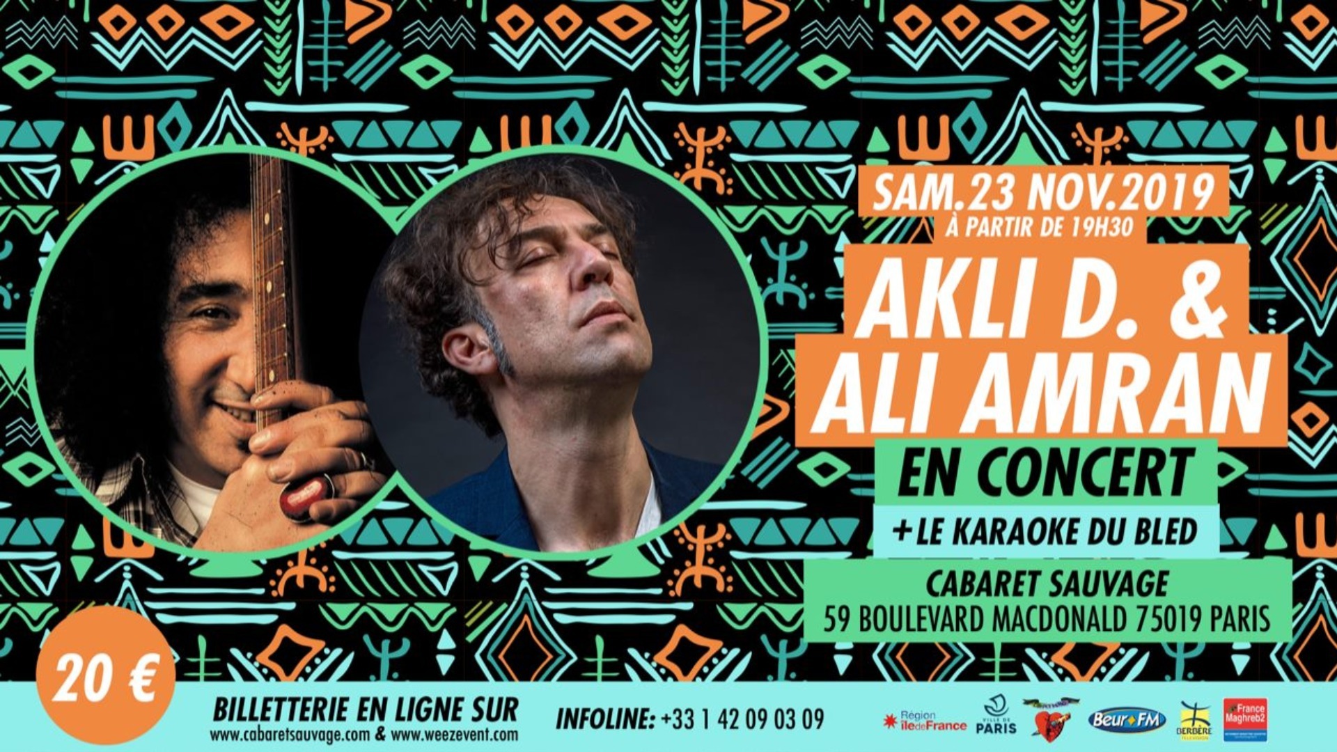 Akli D. & Ali Amran en concert image