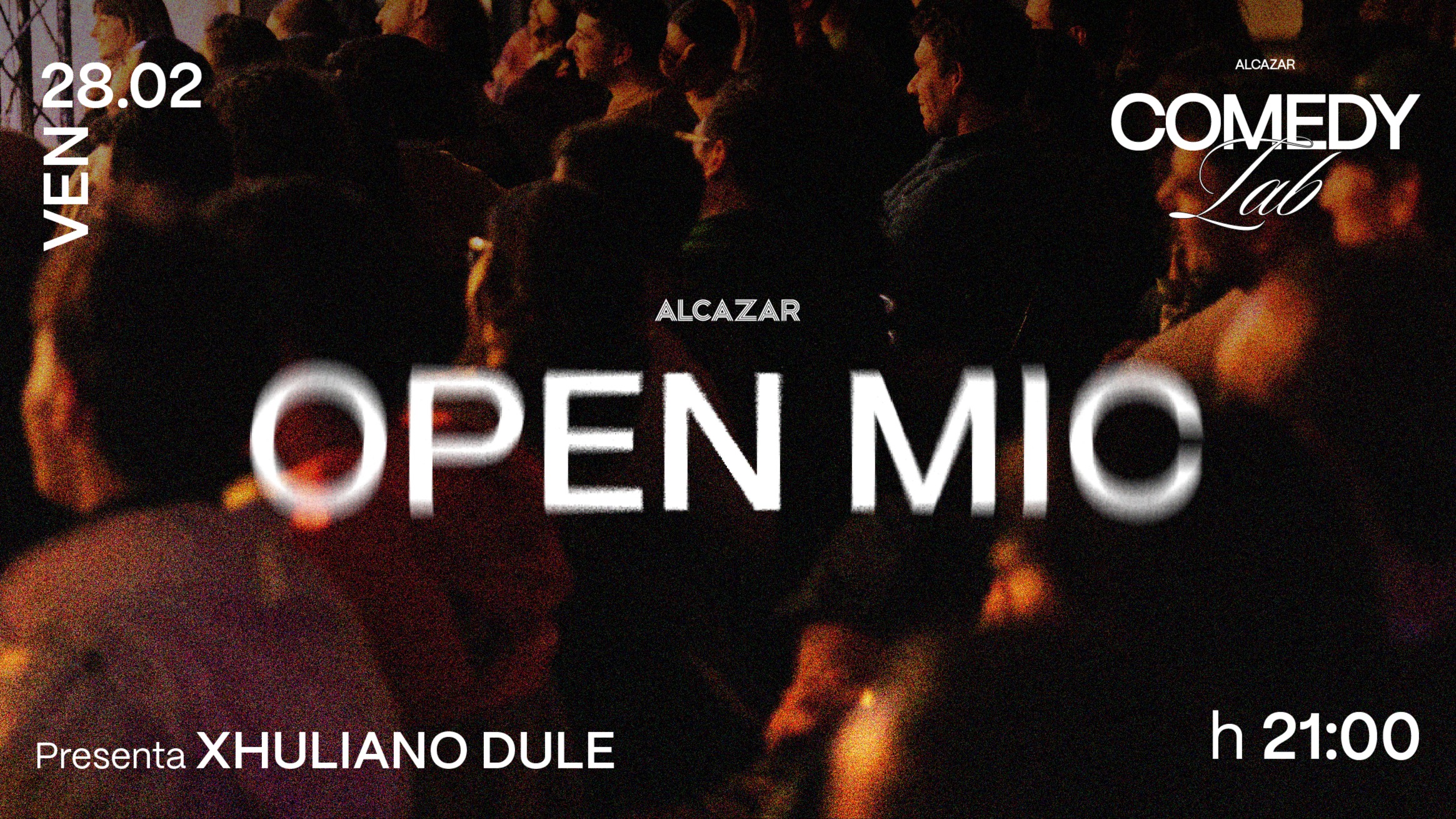 Alcazar Comedy Lab - Open mic 