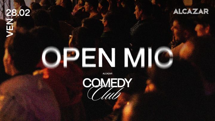 Cover for event: Alcazar Comedy Lab - Open mic 