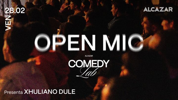 Cover for event: Alcazar Comedy Lab - Open mic 