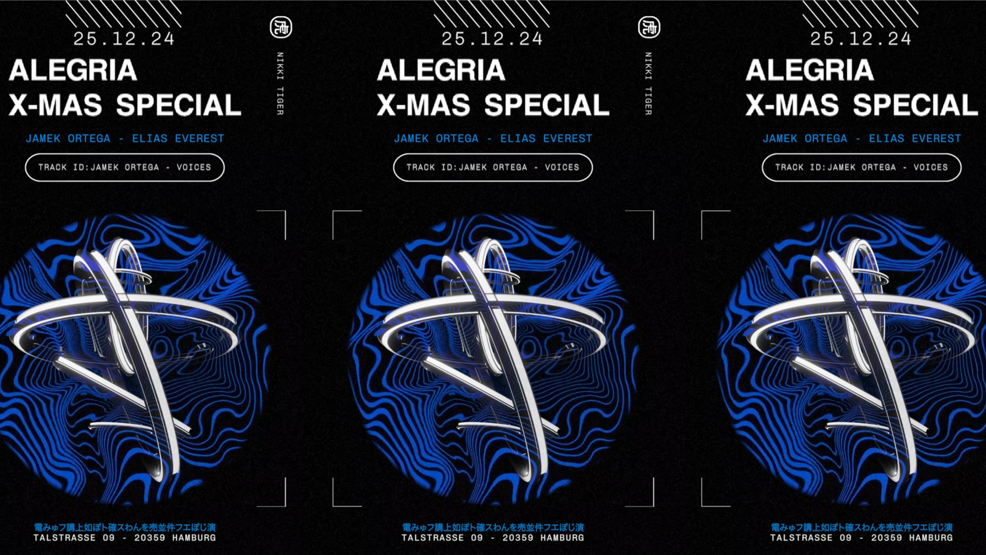 Alegria Christmas Edt. at Nikki Tiger