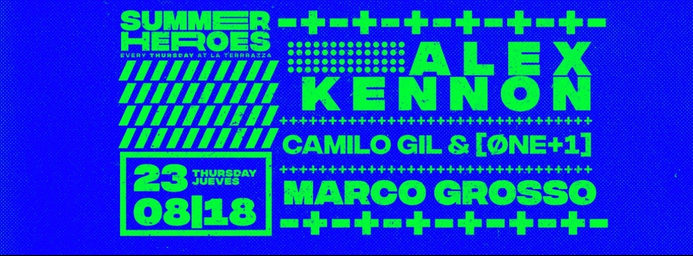 Alex Kennon & Camilo Gil & [ONE+1] - Summer Heroes Open Air image