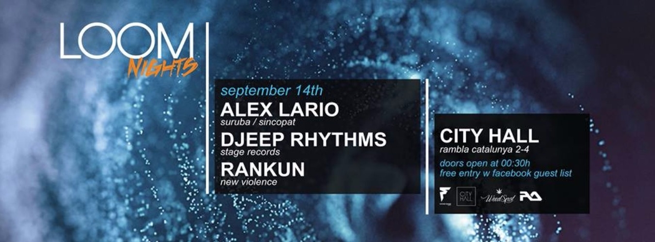 Alex Lario pres. by Loom Nights image