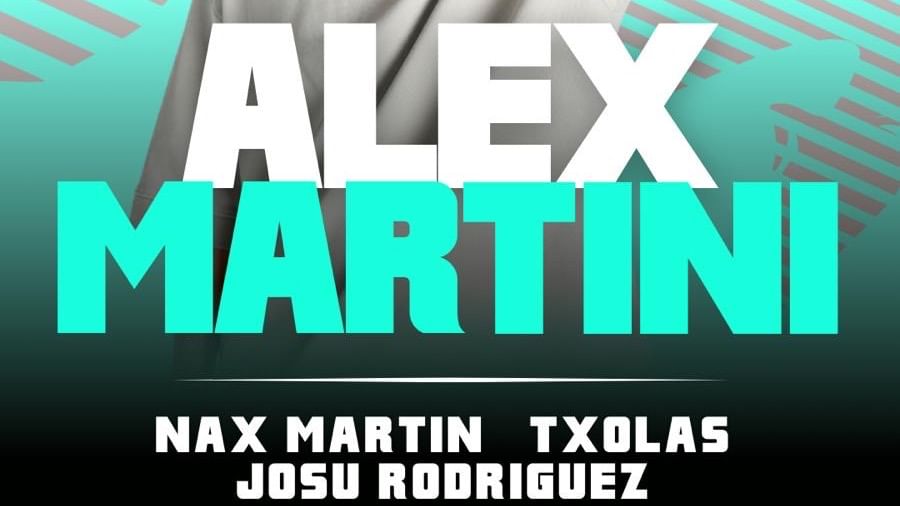 Copertina evento ALEX MARTINI