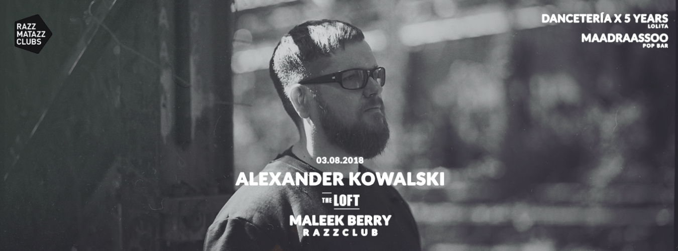Alexander Kowalski LIVE @ The Loft & Fuego w/ Maleek Berry @ Razzclub image