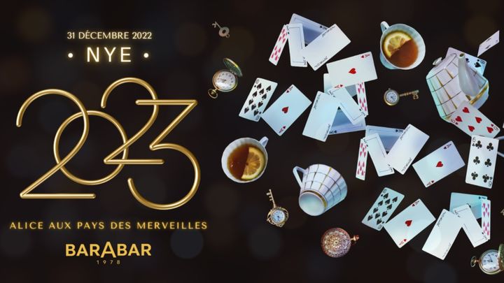 Cover for event: Alice au pays des merveilles - NYE 2023 x Barabar