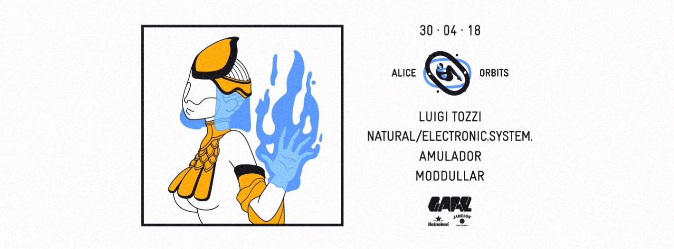 Alice in Orbits - Luigi Tozzi, natural/electronic.system. Amulador, Moddullar image