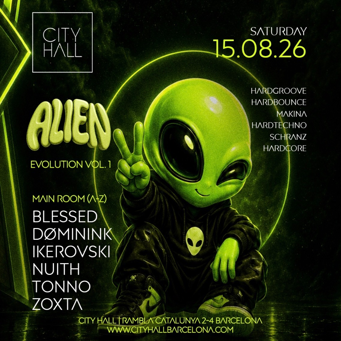 ALIEN ONLY HARD: 6 HORAS x 6 ESTILOS || Hard Bounce & Hard Techno