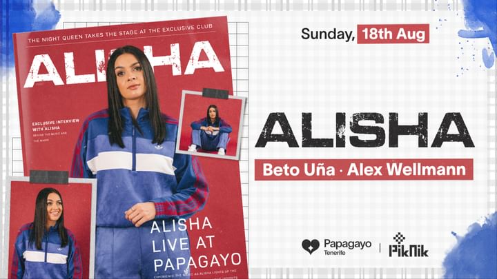 Cover for event: Alisha · Piknik · Sun. 18th August