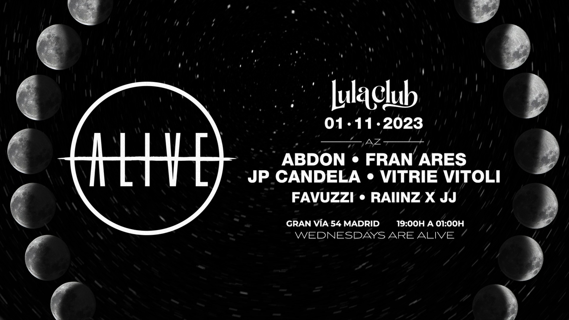 ALIVE @ LULA Club (TARDEO) image